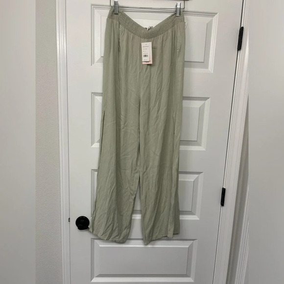 Kiwi punch swim coverup flowy pants - Picture 1 of 5